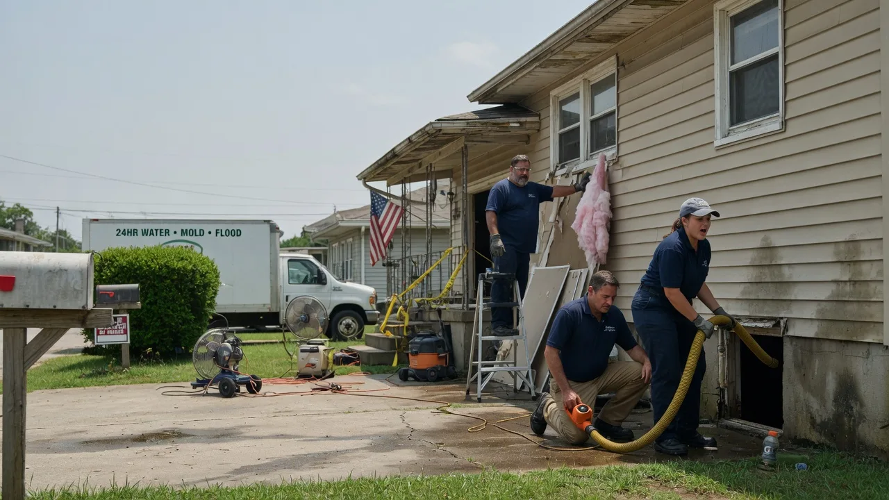 Water Damage Repair in Mecca, IN near me
